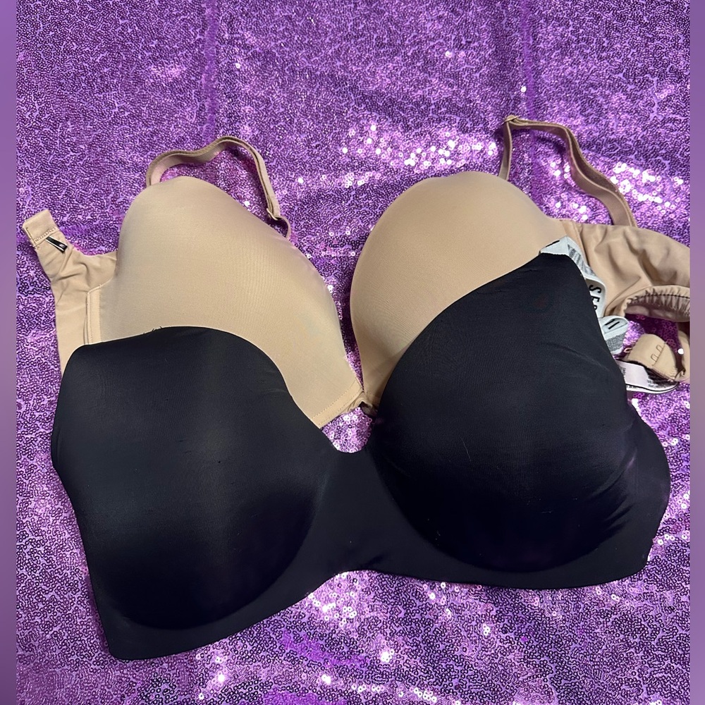 Black and Nude VS Bras